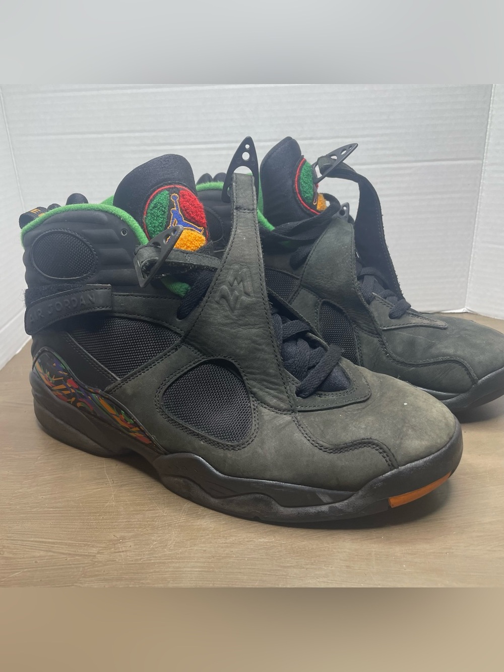 Nike Mens Air Jordan 8 Retro Tinker Air Raid High Top Basketball size 11.5 GUC